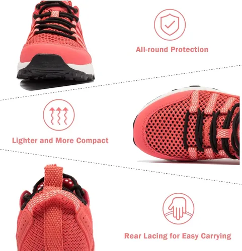 Miniatura 6 de MAINCH Zapatos de agua de senderismo para mujer, de secado rápido, para deportes al aire libre