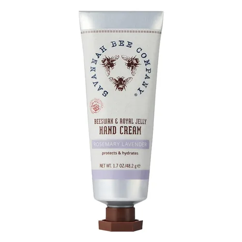 Crema de manos de cera de abeja Savannah Bee Company - Crema reparadora hidratante para manos