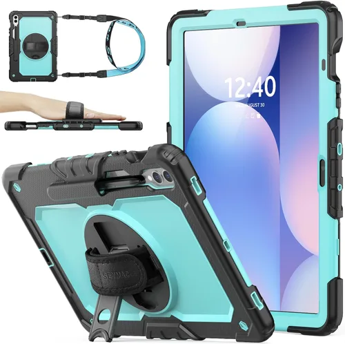 Miniatura 16 de SEYMAC stock Funda para Samsung Galaxy Tab S10 Lite / S10 FE / S9 FE 5G / S9 Funda para Tableta 10.9''/ 11'' Protectora con Protector de Pantalla