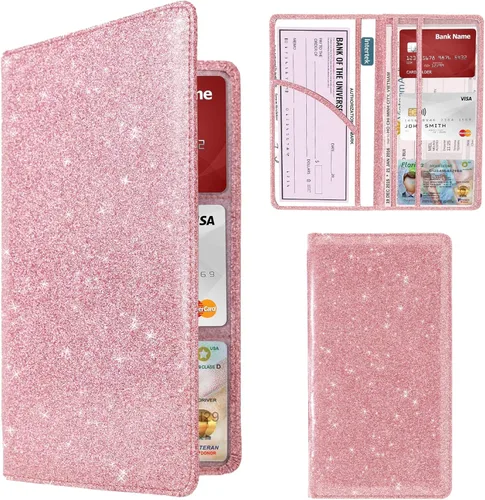 Miniatura 7 de Esenciales de coche para mujeres y hombres - Tarjetero rosa para seguro y registro, Negro, Diario