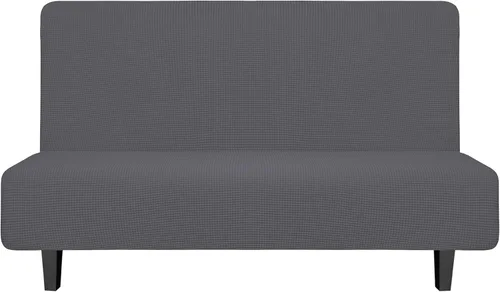 Miniatura 57 de Easy-Going - Funda elástica para futón, cubierta para sofá cama sin brazos, protector de muebles sin reposabrazos con parte inferior elástica