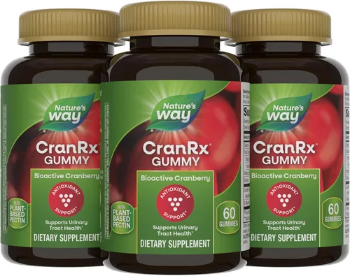 Miniatura 9 de Nature's Way CranRx Gomitas de arándano, salud urinaria*, 50