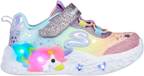 Miniatura 4 de Skechers Tenis unisex Unicorn Charmer-Twilight Dr para niños