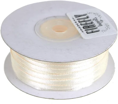 Miniatura 7 de HOMEFORD Cinta de satén de doble cara para envolver regalos, 1/8 pulgadas, 100 yardas, oro antiguo