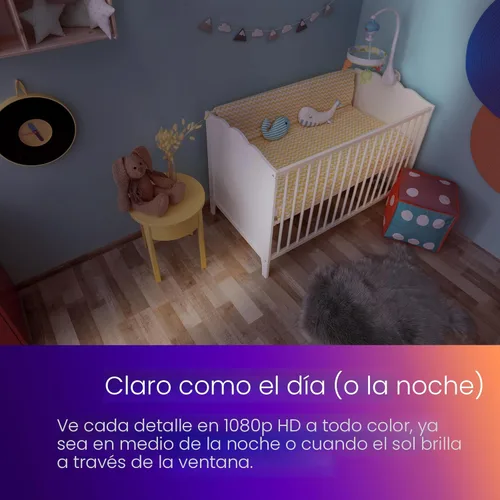 Miniatura 4 de Cámara Roku interior - Seguridad para el hogar - 1 paquete - Cámara de seguridad con cable y monitor para mascotas con visión nocturna HD