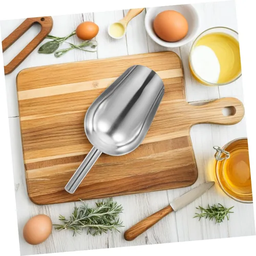 Miniatura 9 de Hemoton 1 pala multiusos de acero inoxidable versátil para granos y harina para frutos secos de arroz y frutas secas para fiestas, bodas y uso