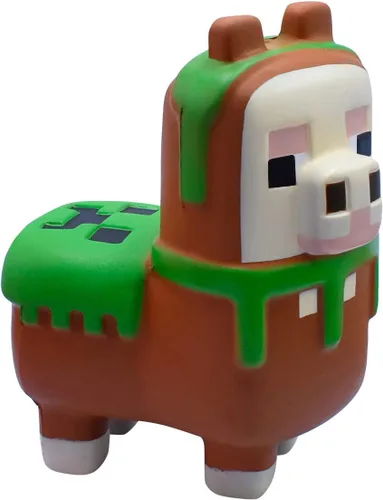 Miniatura 3 de Minecraft Mega SquishMe Series 2 – Llama – Juguete Squishy perfumado de crecimiento lento de 6 pulgadas