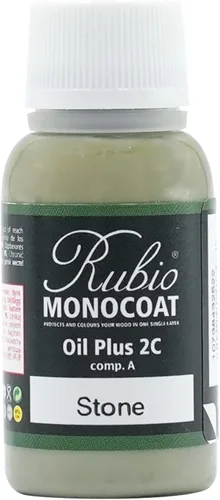 Miniatura 151 de Rubio Monocoat Muestra de Acabado de Aceite para Madera - Puro Aceite Plus Parte A Aceite de Linaza de Secado Rápido y Ecológico para Uso Pure