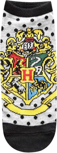 Miniatura 4 de Harry Potter Paquete de 5 calcetines tobilleros con diseño de lunares para juniorsmujer, talla 4-10, multicolor, Multi