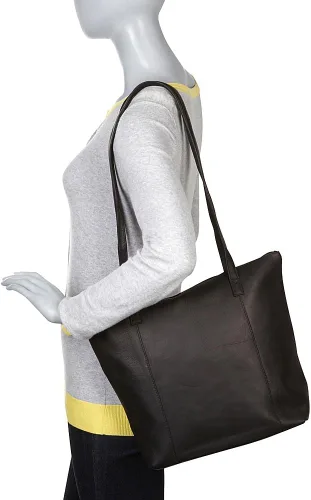 Miniatura 5 de David King & Co. Bolso de compras 540, Beige Bronceado