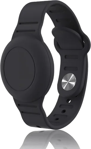 Pulsera Airtag impermeable para niños compatible con Apple AirTag, funda protectora de silicona oculta para soporte de rastreador GPS Air Tag,