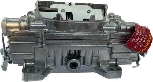 Miniatura 4 de 1905 - Repuesto de carburador de 4 barriles para AVS2 Serie 650 CFM, refuerzo anular con acabado satinado, orificio cuadrado (estrangulador manual)