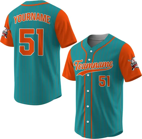 Miniatura 10 de Camiseta de béisbol a rayas personalizadas con logotipo de número de nombre para hombres, mujeres, jóvenes, niños, camiseta de uniforme
