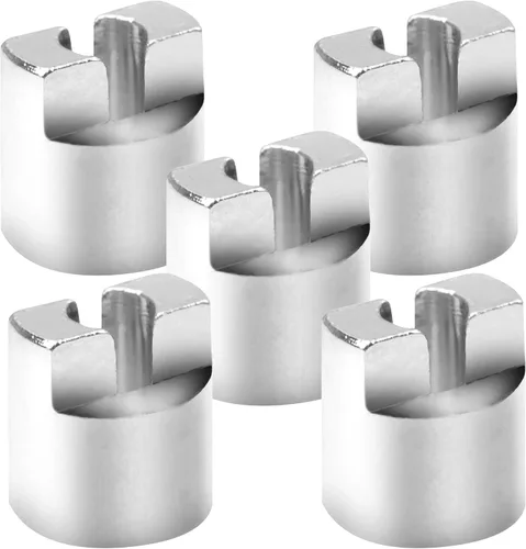 Miniatura 3 de ShareGoo - Paquete de 6 conectores de latón a control remoto para perros, horquilla de remo de 0.125 in/0.157 in/0.197 in/0.250 in para accesorios