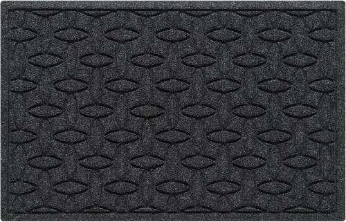 Miniatura 13 de Bungalow Flooring Waterhog - Tapete para puerta, de 3 x 5 pies, fabricado en Estados Unidos, duradero y decorativo, antideslizante, caqui/camel