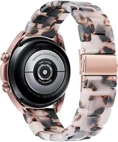 Miniatura 14 de Correa de resina compatible con Samsung Galaxy Watch 7/FE/6/5/4 1.732 in/1.575 in, Classic 6 1.850 in/1.693 in, 5 Pro 1.772 in, 4 Classic 1.811