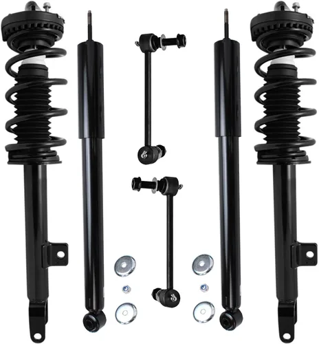 Miniatura 29 de Detroit Axle - Kit de puntales delanteros de 6 piezas para Ford Escape 2014-2019, 2 puntales y muelles helicoidales, 2 enlaces de barra