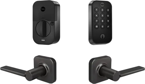 Miniatura 7 de Yale Teclado Assure Lock 2 con Bluetooth y palanca Valdosta en gamuza negra
