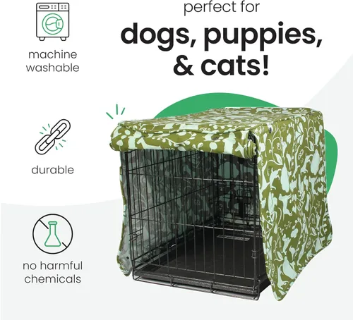 Miniatura 3 de Molly Mutt cubierta para jaula de perro, cubierta para perro, cubierta para jaulas de perro, cubiertas para jaulas de perro, crea una jaula de perro