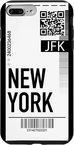 Miniatura 12 de Funda para iPhone 13 Pro Max New York Air Flight Ticket Phone Case