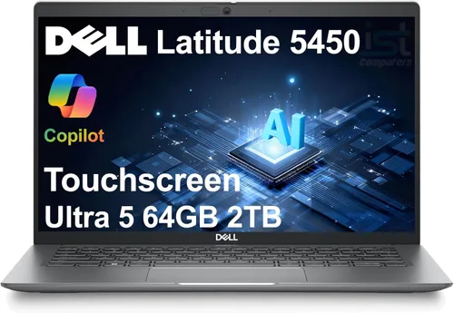 Miniatura 11 de Laptop de Negocios Dell Latitude 5450 5000 (Pantalla Táctil FHD de 14", Intel 12-Core Ultra 5 135U (> i7-1355U), 16GB DDR5, 512GB SSD) Teclado