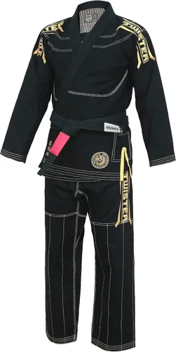 Miniatura 3 de Twister Black Mamba Brazilian Jiu Jitsu Gi Uniforme BJJ Preencogido Con cinturón BJJ GRATIS y bolsa Gi GRATIS