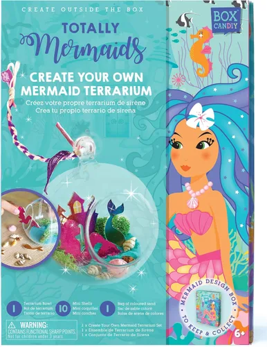 Miniatura 4 de BOX CANDIY Totally Mermaids - Kit de terrario de diorama colgante para hacer y exhibir
