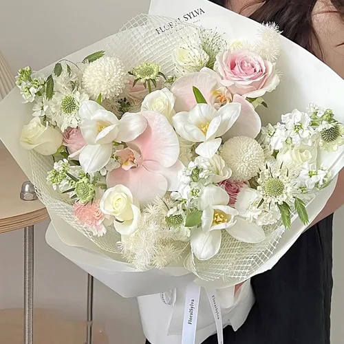 Miniatura 4 de Wiaregom 20 hojas de papel de regalo para ramos, papel de embalaje de flores impermeable, suministros de ramo de floristería, embalaje de regalo