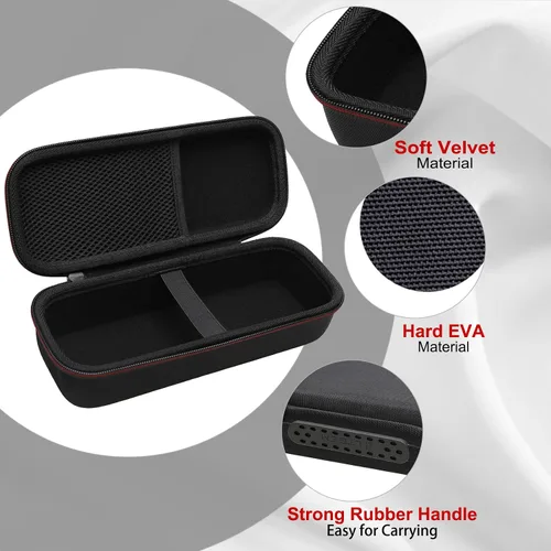 Miniatura 4 de LTGEM - Funda para altavoz compatible con altavoz Bluetooth portátil Anker Soundcore Motion 300, bolsa de almacenamiento de viaje para oficina