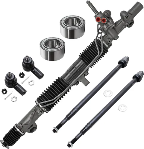 Miniatura 87 de Detroit Axle - Kit de nudillos de dirección delantera izquierda para Ford Edge Lincoln MKX 07-10, cojinete de rueda del lado del conductor, nudillo