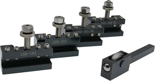 Miniatura 9 de 2 piezas de torno de torneado y enfrentamiento soporte para herramientas BXA cambio rápido y 1 herramienta de bruñido y rodamiento de torno