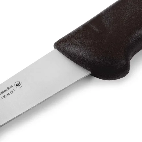 Miniatura 4 de Arcos Cuchillo deshuesador de acero inoxidable nitrum de 5 pulgadas y hoja de 5.118 in. Cuchillo de carnicero profesional para cortar huesos