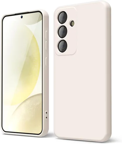 Miniatura 277 de oakxco Funda para teléfono Samsung Galaxy S21 Ultra con agarre de silicona líquida, bonita funda delgada y delgada de goma suave de TPU lisa
