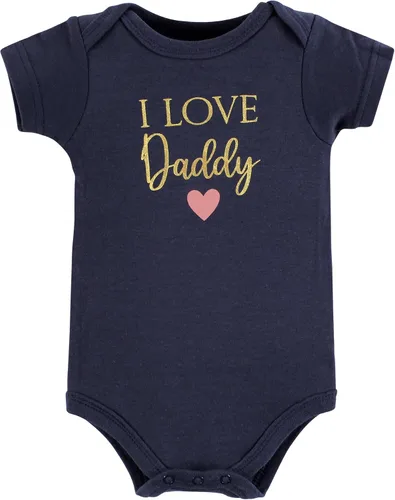 Miniatura 424 de Hudson Baby baby-girls Cotton Bodysuits 3-pack