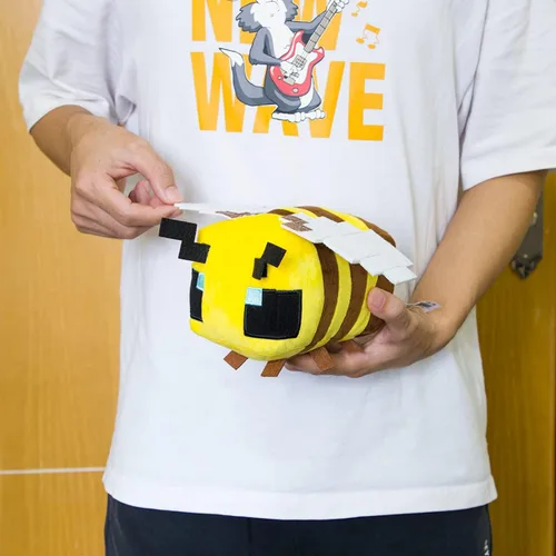 Miniatura 3 de Putrer Juguete de peluche de abeja de 6.7"/17cm, animales de peluche de abeja, juguetes de peluche de juego para regalo de Navidad, Año Nuevo