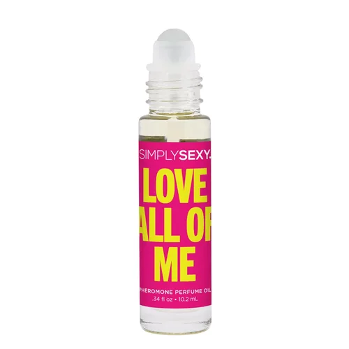 Miniatura 4 de SIMPLY SEXY Affirmations Love All of Me - Aceite de perfume de feromonas – Aroma de gourmand afrutado con notas de fresco tropical, mandarina