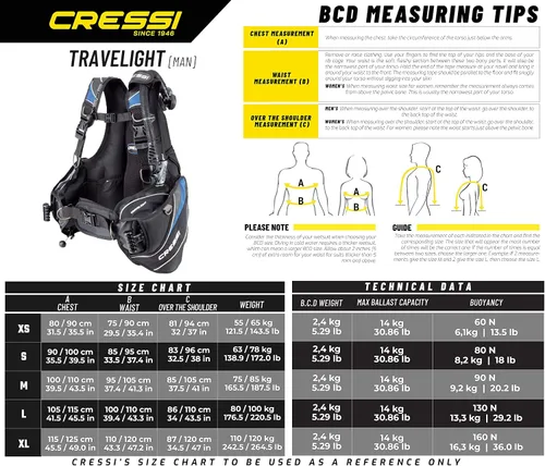 Miniatura 7 de Cressi Travellight BCD para mujer