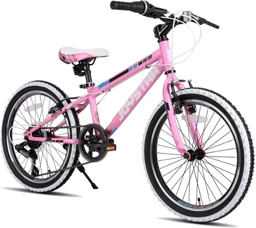 Miniatura 18 de JOYSTAR Lubbock 20 24 Inch Kids Bike for Boys & Girls Ages 7-12 Years Hardtail Mountain Bike for Kids with 1-Speed/7-Speed Drivetrain, White Wall
