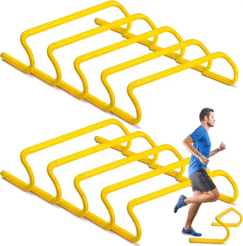 Wettarn 10 unidades de entrenamiento de agilidad de velocidad, desmontables y duraderas, agilidad pliométrica y multiusos, equipo de entrenamiento