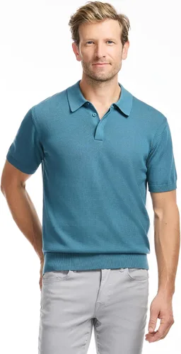 Miniatura 6 de SAKS Fifth Avenue Polo de punto acanalado de manga corta para hombre