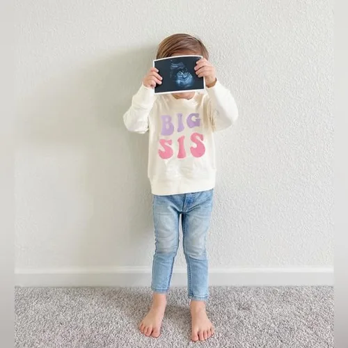 Miniatura 2 de Big BrotherSister Little BrotherSister Matching Outfits Infant Toddler Baby Girl Boy Sweatshirt RomperShirt Top