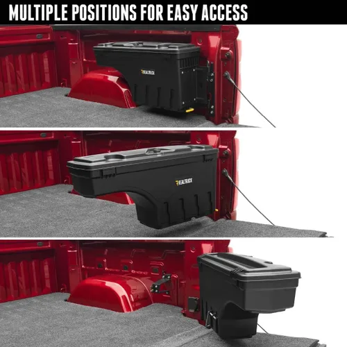 Miniatura 2 de UNDERCOVER SwingCase - Caja de almacenamiento para caja de camioneta, SC105P, SC105D, compatible con Chevy/GMC Silverado/Sierra 2500/3500HD