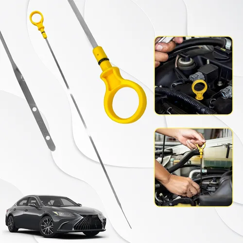 Miniatura 5 de Varilla medidora de aceite de motor de reemplazo CJ5Z-6750-A para verificar el aceite Compatible con Ford 2.0L Escape Edge Explorer Focus Fusion