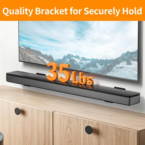 Miniatura 5 de tiebutie Soporte de pared para barra de sonido Bose WB-300 SoundTouch 300 300/500/550/600/700/900/950 Smart Ultra con kit de herramientas, soporte