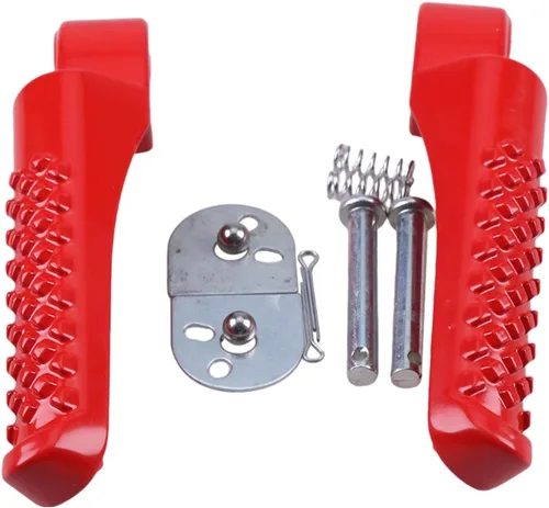 DVPARTS Juego de 2 pinzas para reposapiés compatibles con CT200U Trail 200 CT200U-EX BT200X CT200U-EXR CT100U Trail 100 212cc 196cc 6.5hp, mini