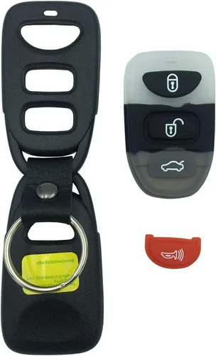 Miniatura 5 de Funda para llave remota de entrada sin llave con carcasa de llave de 4 botones para Hyundai Elantra Sonata sin chips sin soporte de batería