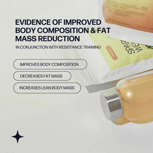 Miniatura 5 de Sparkle Wellness BODYBALANCE Péptidos de colágeno bioactivos Suplemento de colágeno en polvo con péptidos de colágeno hidrolizados y vitamina C