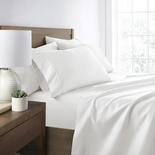 Miniatura 16 de ienjoy Home Linen Market - Juego de sábanas de 6 piezas, color rubor, tamaño King Blush