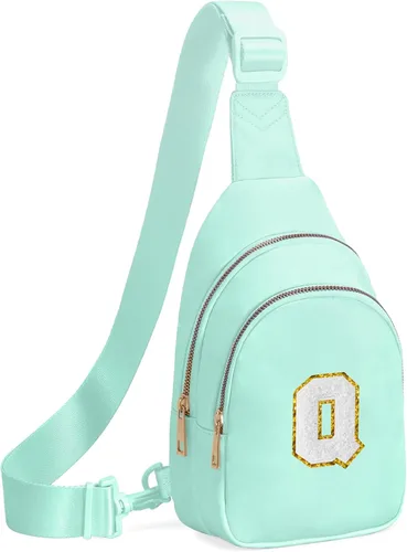 Miniatura 97 de Regalos de cumpleaños Viverte para niñas de 7, 8, 9, 10, 11, 12, 13 años, pequeño bolso cruzado de hombro con inicial, bolso cruzado de hombro