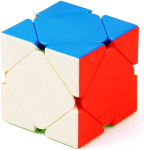 CuberSpeed QiYi QiCheng Skewb Cubo mágico sin pegatinas MoFangGe QiCheng Skewb Cubo de velocidad sin pegatinas.